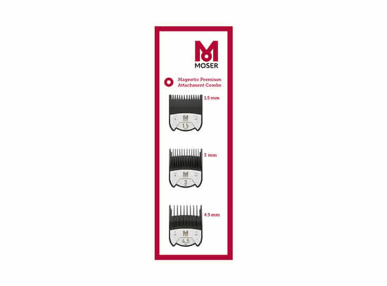 Magnetic Premium Opzetkammen 1.5/3/4.5 mm